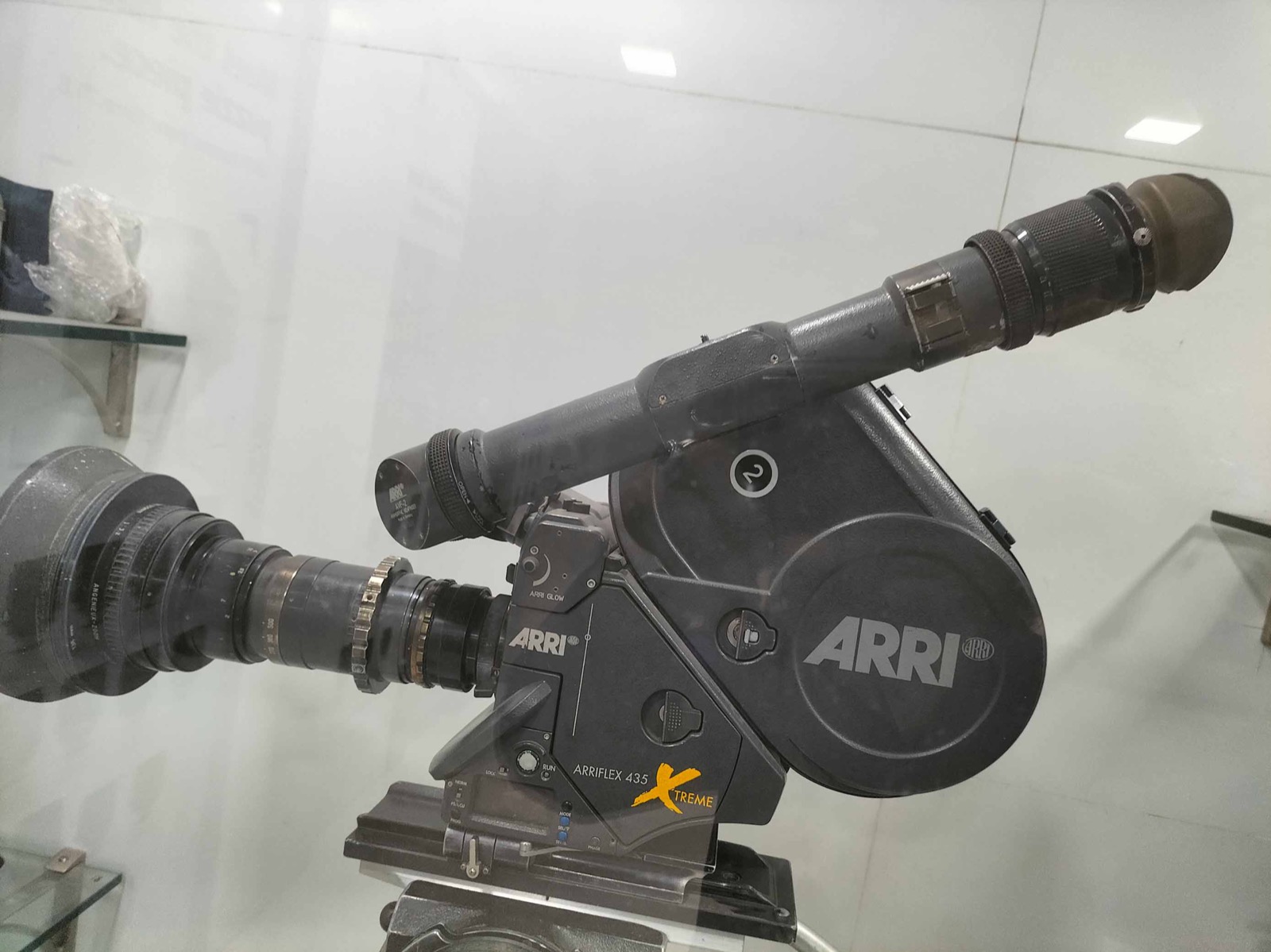 ARRI 435 Xtreme with AVF-2 Anamorphic Viewfinder