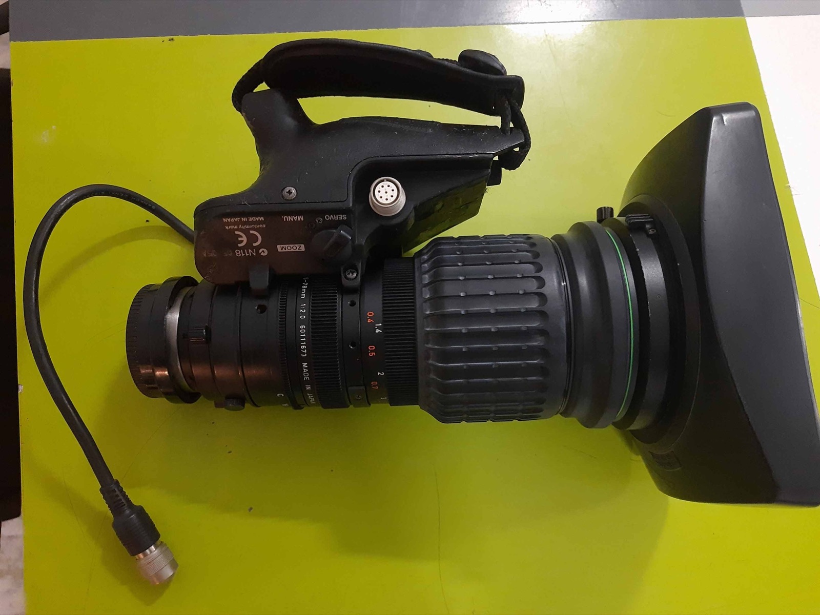 Canon YJ12x6.5 Wide Angle Zoom Lens