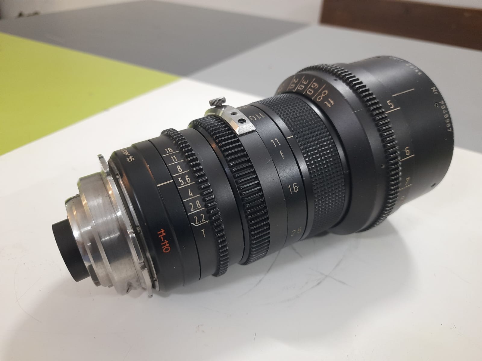 Carl Zeiss Arriflex Super 16 PL 11-110mm Zoom Lens T2.2