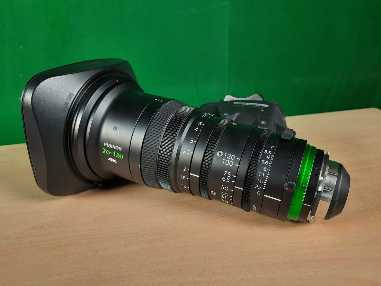 Fujinon 20-120 4K with Servo Grip